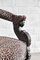Sillas estilo renacentista antiguas de roble tallado con tapicería con estampado de leopardo, siglo XIX. Juego de 2, Imagen 12