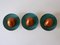 Mid-Century Modern Scandinavian Copper Sconces, 1960s, Set of 3 12