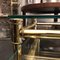 Mid-Century Italian Modern Brass and Glass Nesting Tables, 1960, Set of 3 2