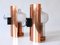 Mid-Century Modern Copper & Glass Sconces by Kaiser Leuchten, 1960s, Set of 2 12