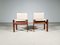 Canvas Monk Chairs by Afra and Tobia Scarpa for Molteni, 1970s, Set of 2 1