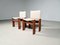 Canvas Monk Chairs by Afra and Tobia Scarpa for Molteni, 1970s, Set of 2, Image 4
