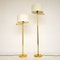 Lampadaires Vintage en Laiton par George Hansen pour Metalarte, Set de 2 4