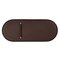 Plato Dark Brown Tray Oval No.05 Defne Koz for Uniqka 1