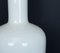 Danish White Vase by Otto Brauer for Holmegaard, 1960s 3