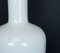 Danish White Vase by Otto Brauer for Holmegaard, 1960s, Image 3