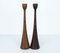 Danish Wenge Candle Holders by Esa, 1960s, Set of 2 1