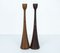 Danish Wenge Candle Holders by Esa, 1960s, Set of 2, Image 1