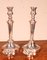 Victorian Silver Plated Candlesticks, Set of 2 2