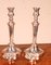 Victorian Silver Plated Candlesticks, Set of 2, Image 2