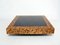 Tavolino da caffè in legno di ulivo intarsiato di Sandro Petti, Italia, anni '70, Immagine 1