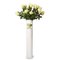 Italienische Keramik David Eye Vase mit Rosenstrauss von VGnewtrend 1