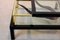 Hollywood Regency Sliding Top Brass Coffee Table 2