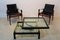 Hollywood Regency Sliding Top Brass Coffee Table, Image 4