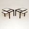 Hexa Side Tables by Bernard Vuarnesson for Bellato, Set of 2, Image 1