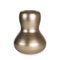 Vase Bean #6 in Glass, Pearly Beige Gold Finish from VGnewtrend 1
