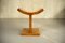 French Curule Stools, 1950s, Set of 4 6