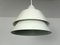 Mid-Century Danish Light Gray Zone Pendant Lamp by Jo Hammerborg for Fog & Menup, 1960s 1