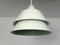 Mid-Century Danish Light Gray Zone Pendant Lamp by Jo Hammerborg for Fog & Menup, 1960s, Image 1