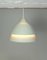Lampe à Suspension Zone Mid-Century Gris Clair par Jo Hammerborg pour Fog & Menup, Danemark, 1960s 2