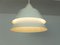 Mid-Century Danish Light Gray Zone Pendant Lamp by Jo Hammerborg for Fog & Menup, 1960s 4