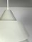 Mid-Century Danish Light Gray Zone Pendant Lamp by Jo Hammerborg for Fog & Menup, 1960s 10
