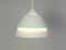 Mid-Century Danish Light Gray Zone Pendant Lamp by Jo Hammerborg for Fog & Menup, 1960s 6