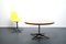 Table Basse Ronde Vintage en Teck, Allemagne, 1960s 7