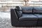 Vintage Modular Leather Sofa, 1970s, Set of 3, Image 14