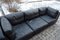 Modulares Vintage Ledersofa, 1970er, 3er Set 10