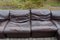 Brown Leather Modular Sofa from Rolf Benz, 1970, Set of 6 14