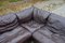 Brown Leather Modular Sofa from Rolf Benz, 1970, Set of 6, Image 8