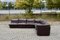 Brown Leather Modular Sofa from Rolf Benz, 1970, Set of 6 3