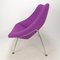 Oyster Chair and Ottoman by Pierre Paulin for Artifort, 1980s, Set of 2 5