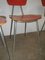 Red Formic Chairs Set, 1970s, Set of 4 6