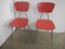 Rotes Formic Stühle Set, 1970er, 4er Set 11