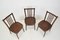 Mid-Century Stühle von TON, 1960er, 3er Set 4