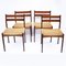 Danish Teak Dining Chairs by Arne Hovmand Olsen for Mogens Kold, 1970s, Set of 4, Image 2