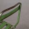French Green Metal Folding Chairs, 1960s, Set of 6 8