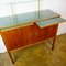 Austrian Mid-Century Walnut and Brass Credenza by Oswald Haerdtl 3