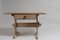 Late 18th Century Swedish Solid Pine Trestle Table, Image 3