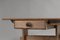 Late 18th Century Swedish Solid Pine Trestle Table, Image 5