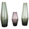 Vases Turmalin Vintage par Wilhelm Wagenfeld pour WMF, Allemagne, 1960s, Set de 3 1