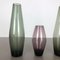 Vintage Turmalin Vasen von Wilhelm Wagenfeld für WMF, 1960er, 3er Set 3