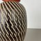 Vaso vintage astratto in ceramica di Wekara, Germania, anni '60, Immagine 7