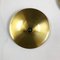 Gold Disc Wall Lights by Charlotte Perriand for Honsel, Germany, 1960s, Set of 3 6