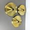 Gold Disc Wall Lights by Charlotte Perriand for Honsel, Germany, 1960s, Set of 3, Image 11