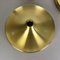 Gold Disc Wall Lights by Charlotte Perriand for Honsel, Germany, 1960s, Set of 3 12