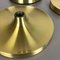 Gold Disc Wall Lights by Charlotte Perriand for Honsel, Germany, 1960s, Set of 3 16