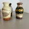 Vintage Pottery Fat Lava Vases from Scheurich, Germany, 1970s, Set of 4 14